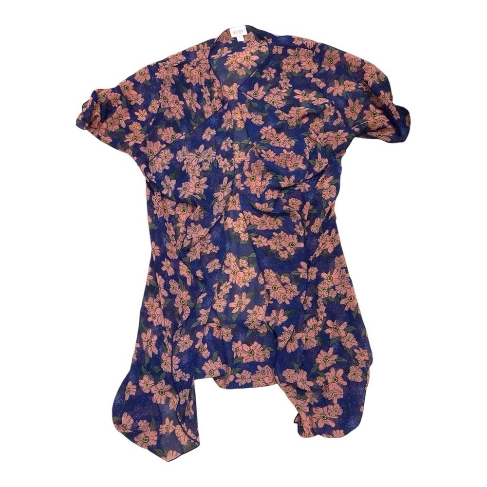 LULAROE Floral Kimono Cardigan